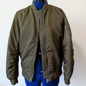 Forever 21 Olive Green Bomber Jacket